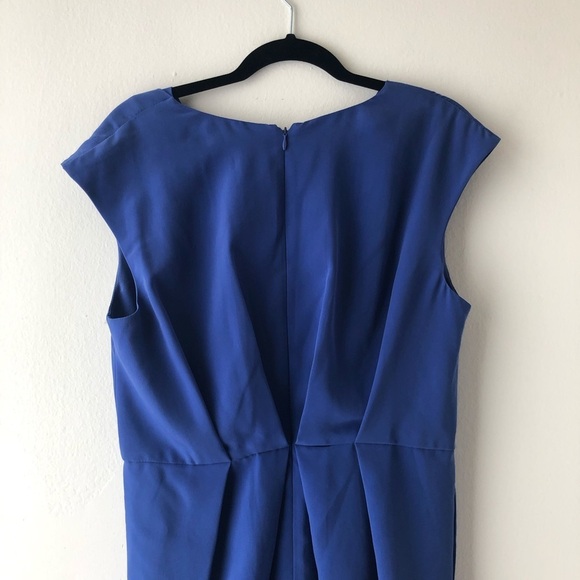 BCBGeneration Blue Azure V-Neck Dress - Picture 7 of 10